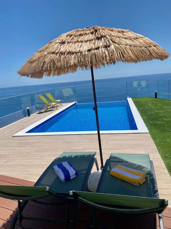 Ferienwohnung Madeira Sea Sunshine With Heated Pool Ribeira Brava Exterior foto