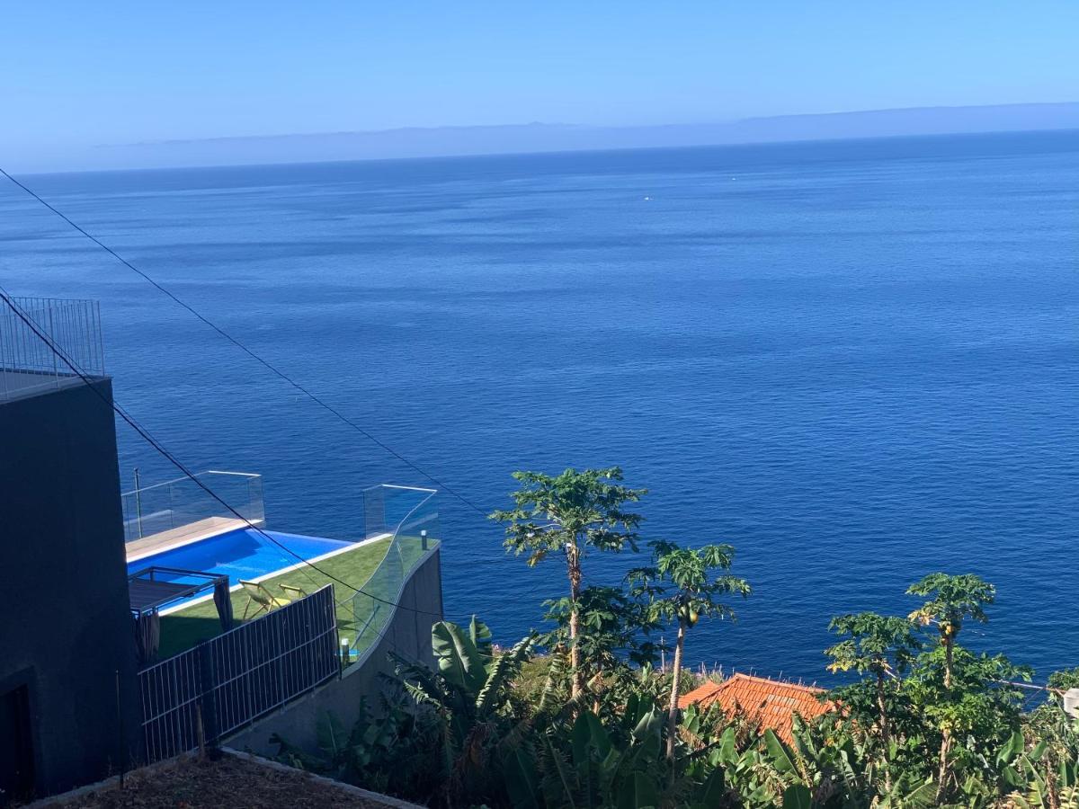 Ferienwohnung Madeira Sea Sunshine With Heated Pool Ribeira Brava Exterior foto