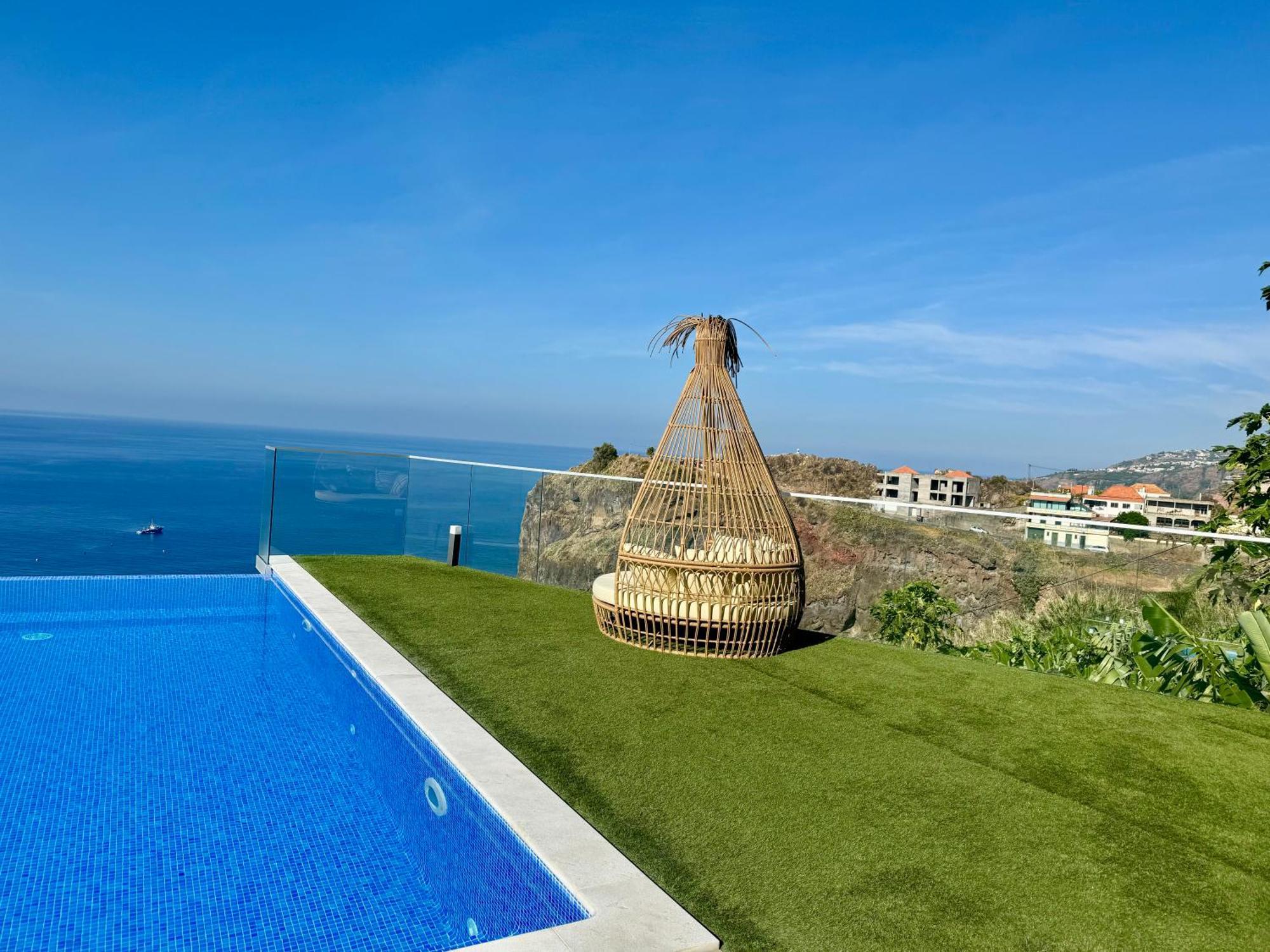 Ferienwohnung Madeira Sea Sunshine With Heated Pool Ribeira Brava Exterior foto