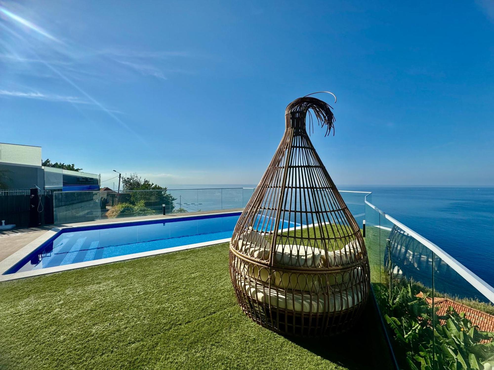 Ferienwohnung Madeira Sea Sunshine With Heated Pool Ribeira Brava Exterior foto